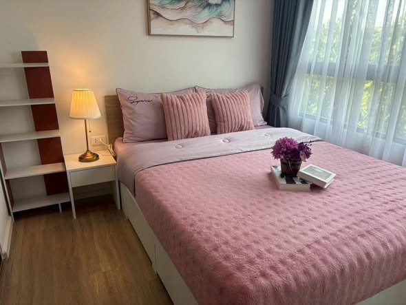bedroom of iCondo Activ Pattanakarn