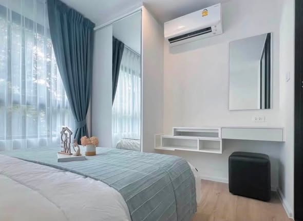 bedroom of iCondo Activ Pattanakarn