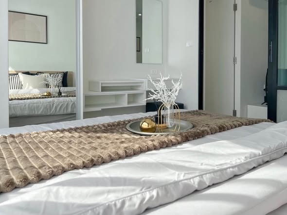 bedroom of iCondo Activ Pattanakarn