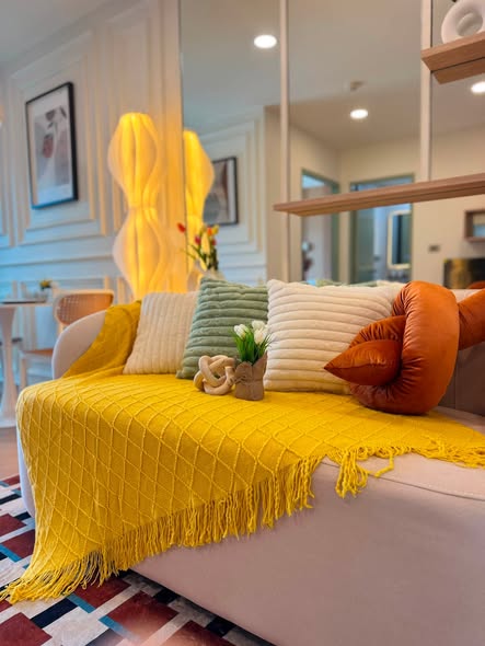 living room of iCondo Sukhumvit 105
