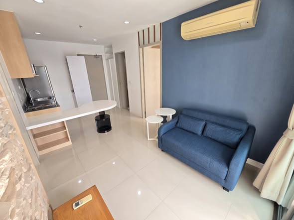 bedroom of Ideo BluCove Sukhumvit