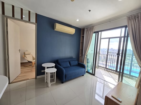 bedroom of Ideo BluCove Sukhumvit