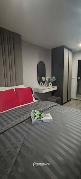bedroom of IDEO Chula-Sam Yan