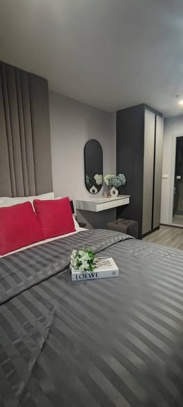 bedroom of IDEO Chula-Sam Yan