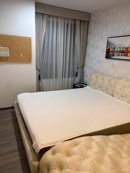 bedroom of IDEO Chula-Sam Yan