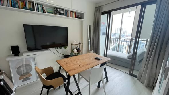 bedroom of Ideo Mix Sukhumvit 103