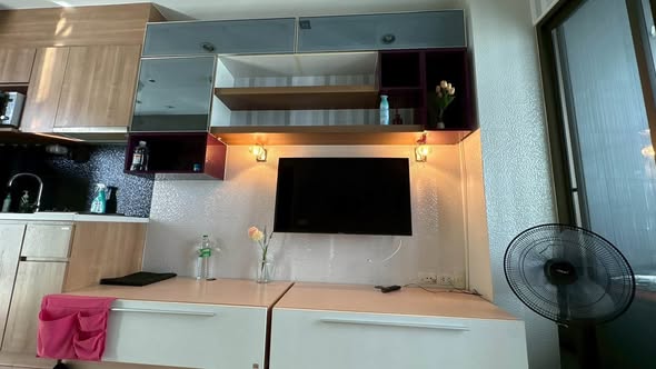 kitchen of Ideo Mix Sukhumvit 103