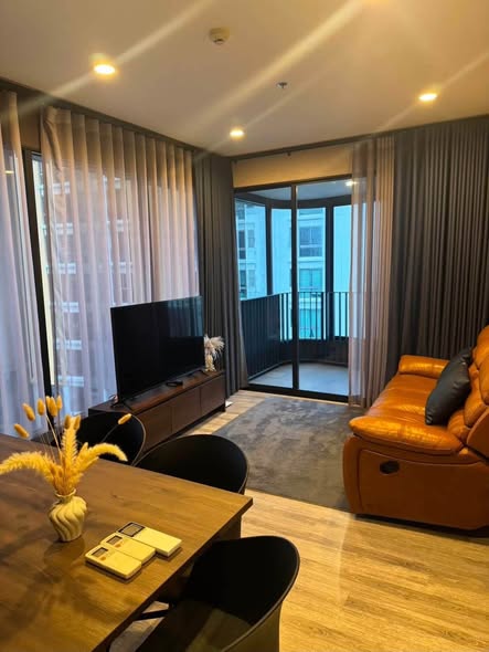 bedroom and living room of Ideo Mobi Asoke