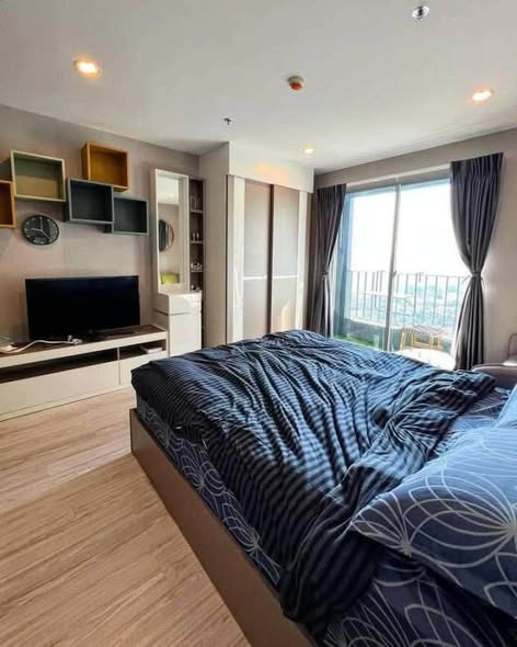 bedroom of Ideo Mobi Bangsue Grand Interchange