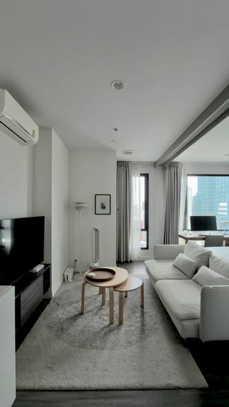 living room of Ideo Mobi Rang Nam