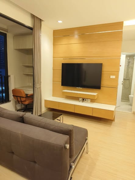 bedroom and living room and room interior of Ideo Mobi Sathorn
