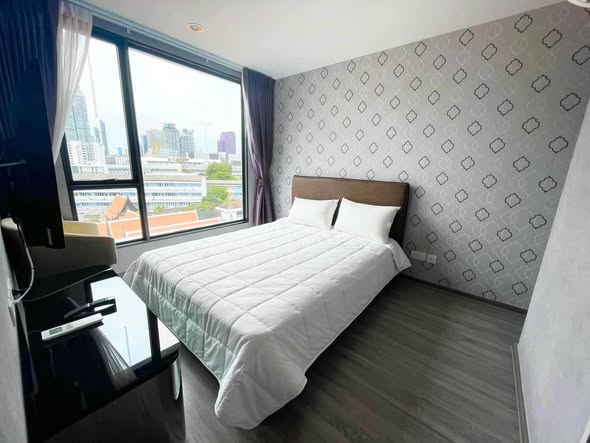 bedroom of Ideo Mobi Sukhumvit 40