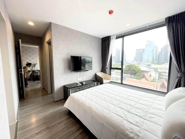 bedroom of Ideo Mobi Sukhumvit 40