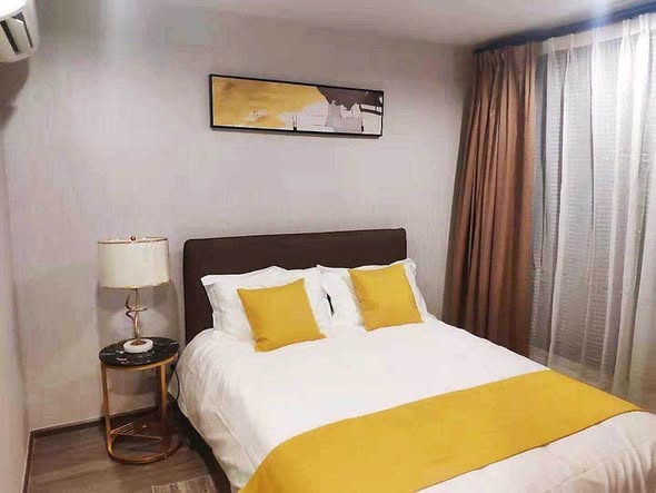 bedroom of Ideo Mobi Sukhumvit 40