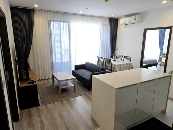 bedroom of Ideo Mobi Sukhumvit 66