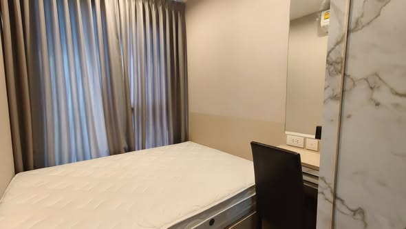 bedroom of Ideo Mobi Sukhumvit 66