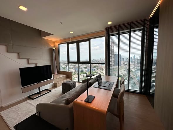 living room of Ideo Mobi Sukhumvit 81