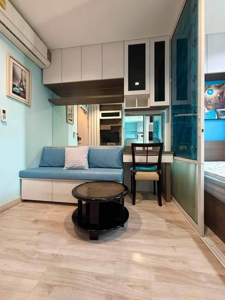 living room and bedroom of Ideo Mobi Sukhumvit 81