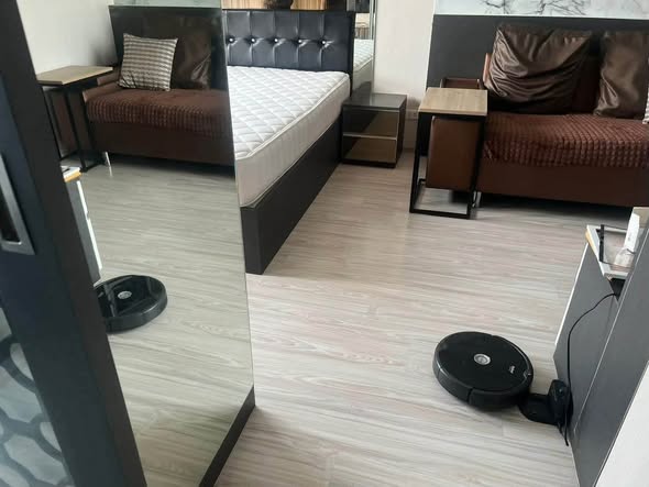 bedroom of Ideo Mobi Sukhumvit Eastgate