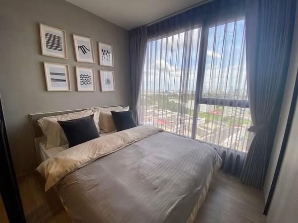 bedroom of Ideo Mobi Sukhumvit Eastpoint