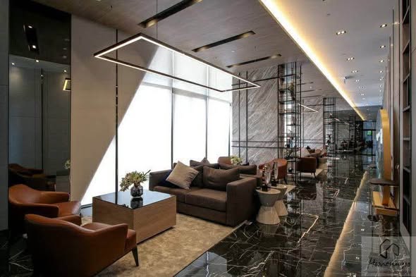living room of Ideo Mobi Sukhumvit Eastpoint