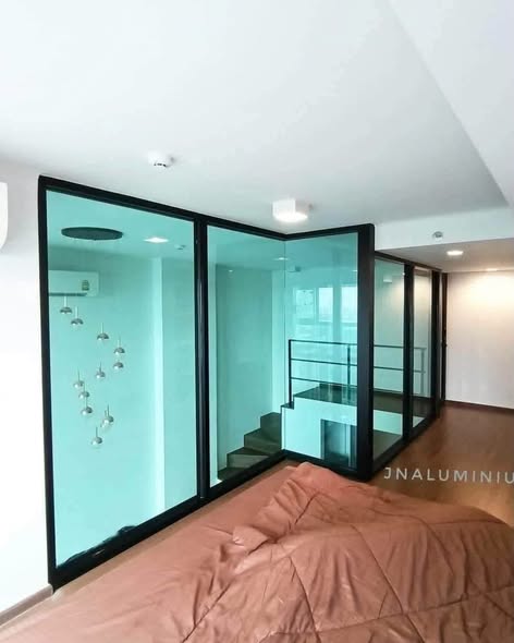 bedroom and room interior of Ideo New Rama 9