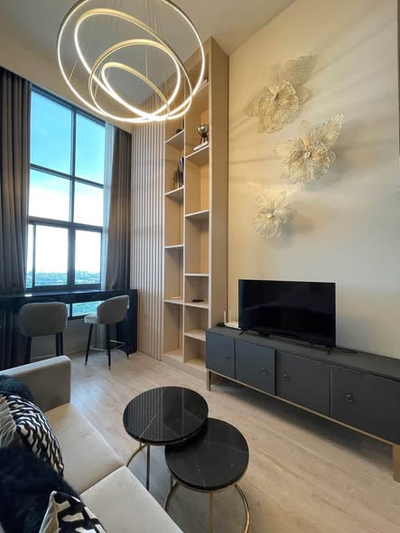 living room of Ideo New Rama 9