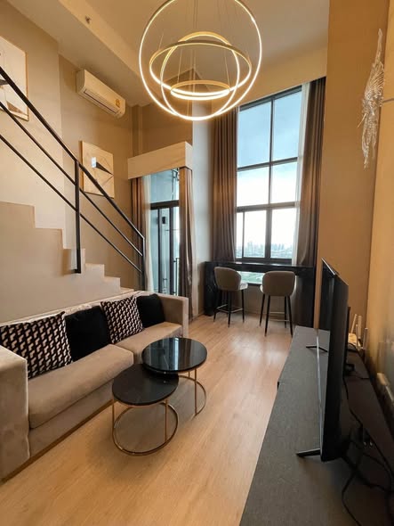 living room of Ideo New Rama 9