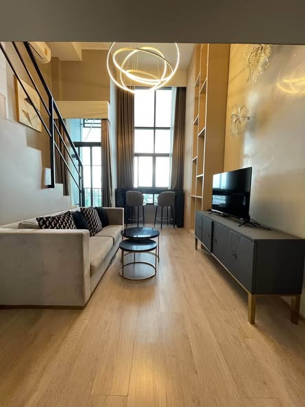 living room of Ideo New Rama 9