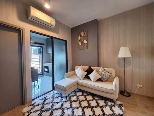 living room and bedroom of Ideo New Rama 9