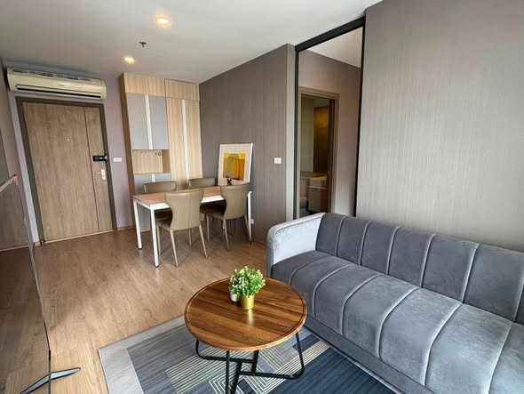 living room and bedroom of Ideo O2 – Building A