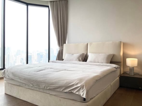 bedroom of Ideo Q Sukhumvit 36