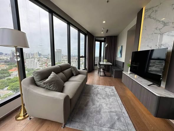 living room of Ideo Q Sukhumvit 36