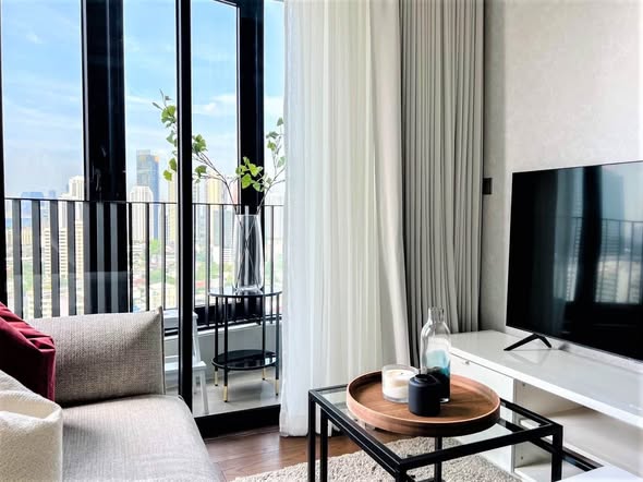 living room of Ideo Q Sukhumvit 36