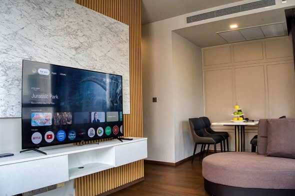 living room of Ideo Q Sukhumvit 36