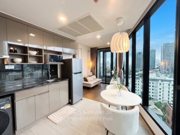 living room of Ideo Q Sukhumvit 36