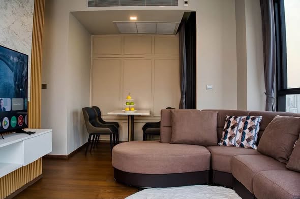 living room of Ideo Q Sukhumvit 36