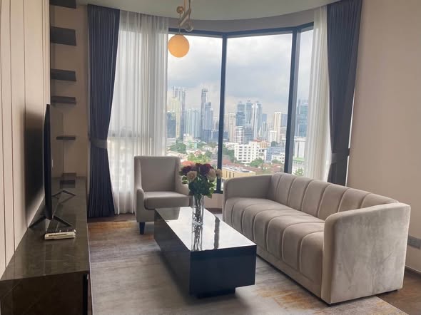 living room of Ideo Q Sukhumvit 36