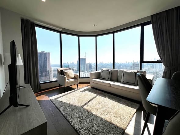 living room of Ideo Q Sukhumvit 36
