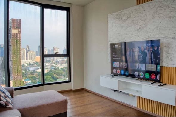 living room of Ideo Q Sukhumvit 36