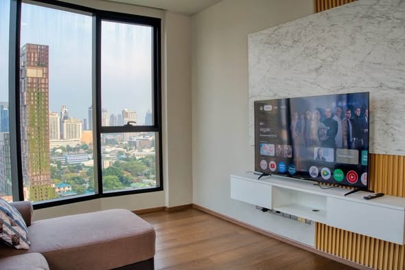 living room of Ideo Q Sukhumvit 36