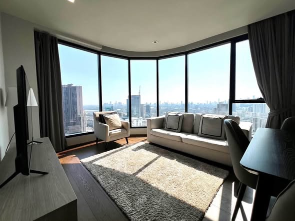 living room of Ideo Q Sukhumvit 36