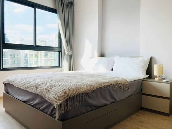 bedroom of IDEO Rama9 – Asoke
