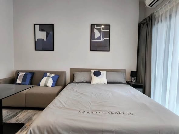bedroom of IDEO Rama9 – Asoke