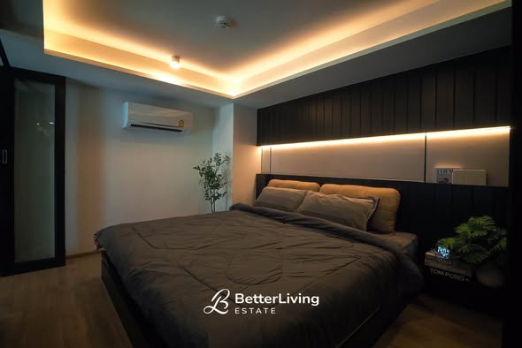 bedroom of IDEO Rama9 – Asoke