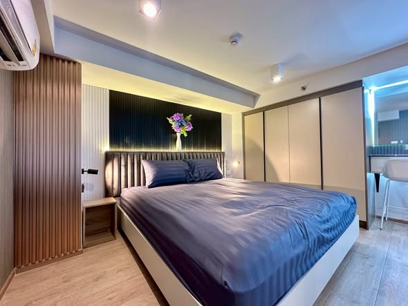 bedroom of IDEO Rama9 – Asoke