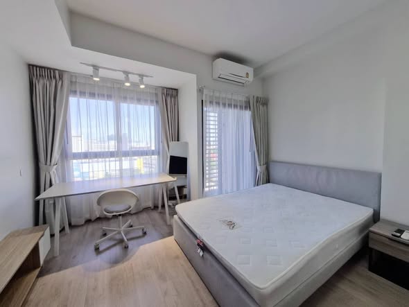 bedroom of IDEO Rama9 – Asoke