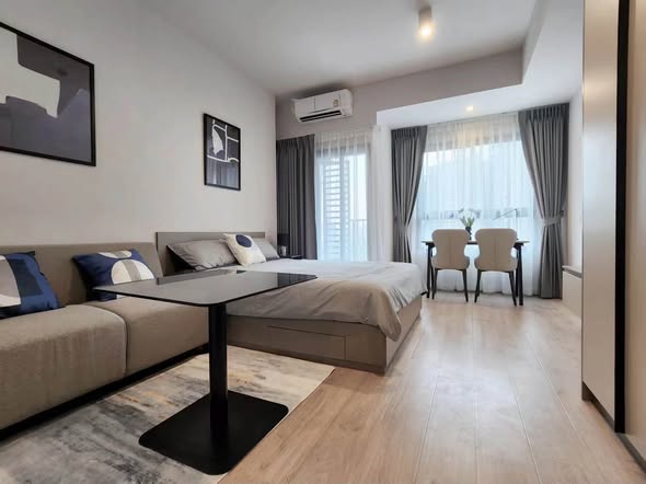 bedroom of IDEO Rama9 – Asoke