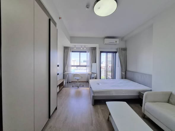 bedroom of IDEO Rama9 – Asoke