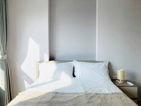 bedroom of IDEO Rama9 – Asoke